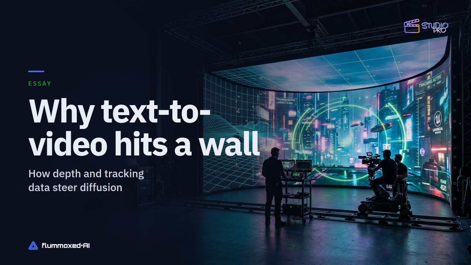 Why text-to-video hits a wall